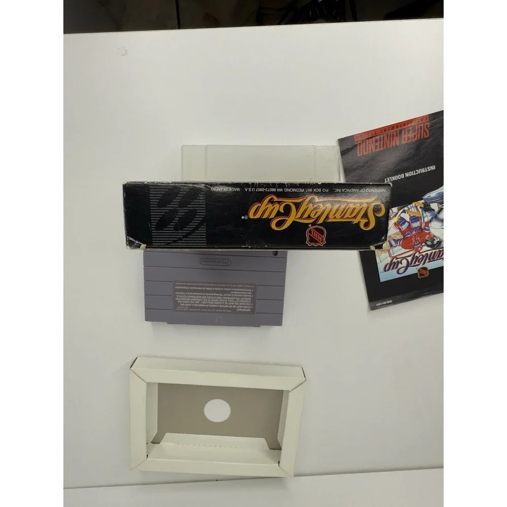 NHL Stanley Cup Super Nintendo SNES 1993 Complete in box CIB Tested VG